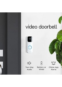 BBK Video Doorbell | Two-way audio, HD video, (white)